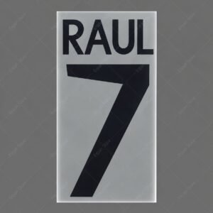 [Pre-Order] 1998-2000 Nameset #7 Raul Real Madrid Home