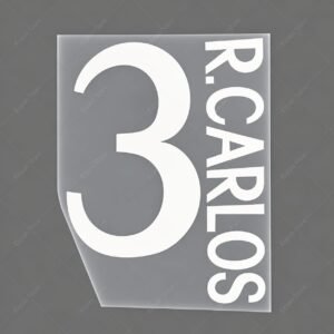 [Pre-Order] 1998-2000 Nameset #3 R.Carlos Real Madrid Away