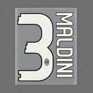 [Pre-Order] 2010/2011 Nameset #3 Maldini AC Milan Home