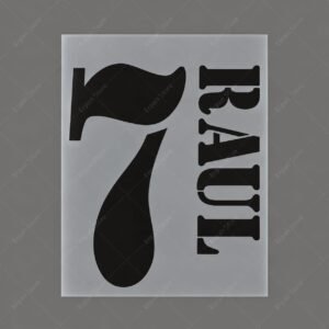 [Pre-Order] 2001-2003 Nameset #7 Raul Real Madrid Home