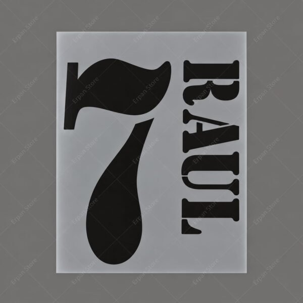[Pre-Order] 2001-2003 Nameset #7 Raul Real Madrid Home