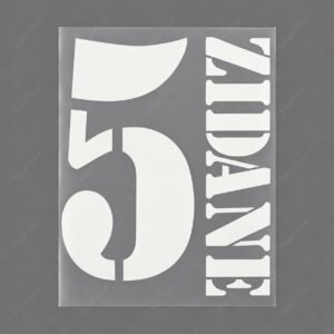 [Pre-Order] 2001-2003 Nameset #5 Zidane Real Madrid Away