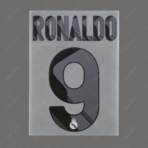 [Pre-Order] 2009/2010 Nameset #9 Ronaldo Real Madrid Home