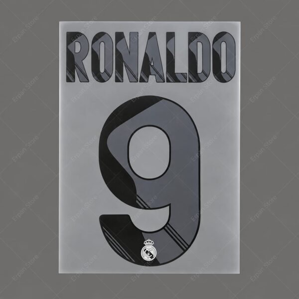 [Pre-Order] 2009/2010 Nameset #9 Ronaldo Real Madrid Home