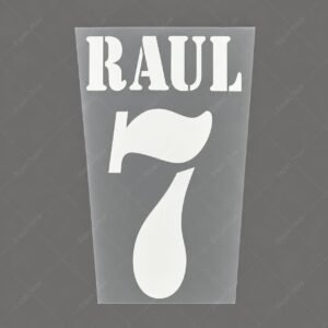 [Pre-Order] 2001-2003 Nameset #7 Raul Real Madrid Away