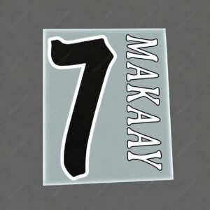 [Pre-Order] 1999/2000 Nameset #7 Makaay Deportivo La Coruna Home