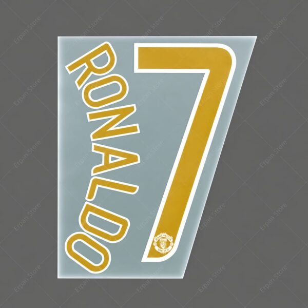 [Pre-Order] 2006/2007 Nameset #7 Ronaldo Manchester United Home Cup