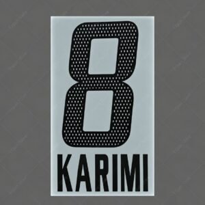 [Pre-Order] 2005/2006 Nameset #8 Karimi Bayern Munchen Away