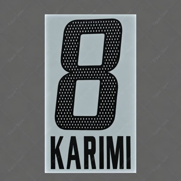 [Pre-Order] 2005/2006 Nameset #8 Karimi Bayern Munchen Away