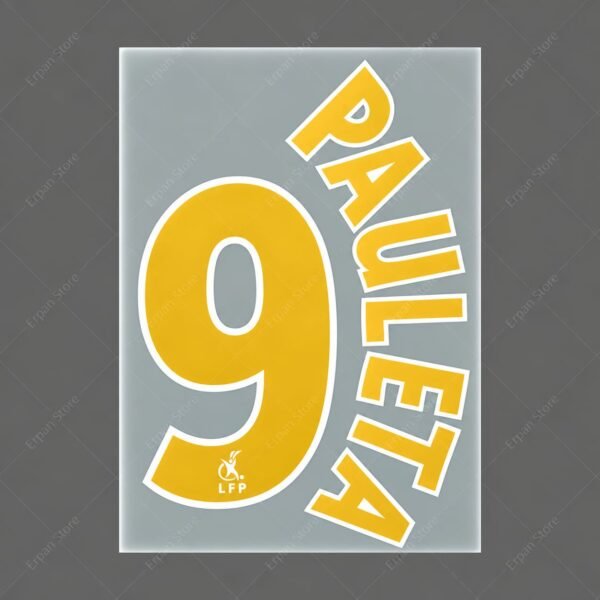 [Pre-Order] 2006/2007 Nameset #9 Pauleta PSG Away Liga