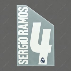 [Pre-Order] 2016/2017 Nameset #4 Sergio Ramos Real Madrid Away