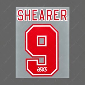[Pre-Order] 1994/1995 Nameset #9 Shearer Blackburn Rovers Home