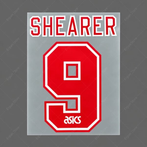 [Pre-Order] 1994/1995 Nameset #9 Shearer Blackburn Rovers Home