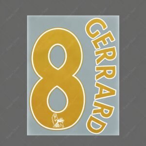 [Pre-Order] 2009/2010 Nameset #8 Gerrard Liverpool Away