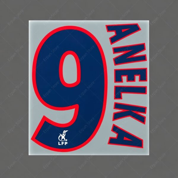 [Pre-Order] 2002/2003 Nameset #9 Anelka PSG Away Liga