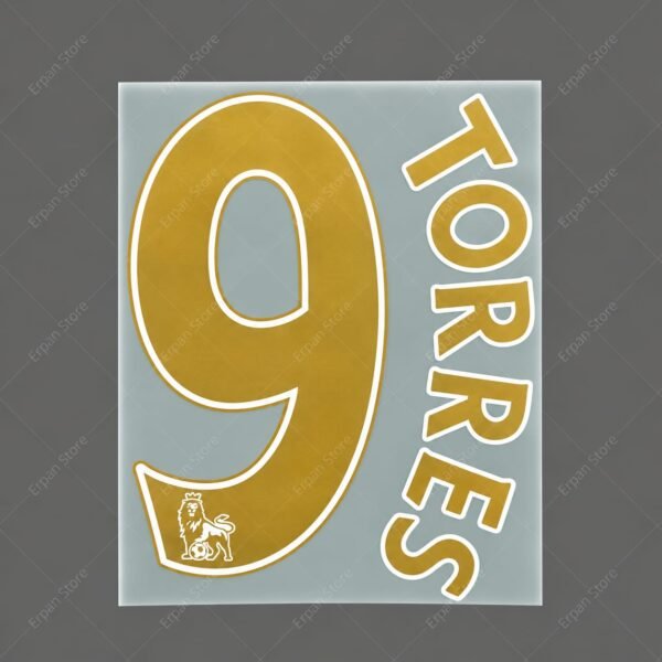 [Pre-Order] 2009/2010 Nameset #9 Torres Liverpool Away