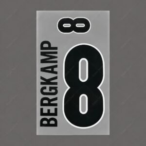 [Pre-Order] 1998 Nameset #8 Bergkamp Belanda Home