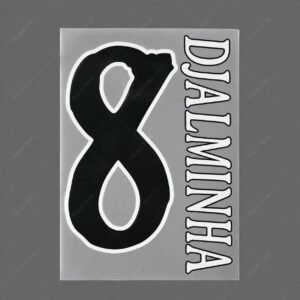 [Pre-Order] 1999/2000 Nameset #8 Djalminha Deportivo La Coruna Home