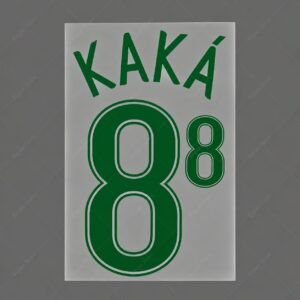 [Pre-Order] 2006 Nameset #8 Kaka Brazil Home