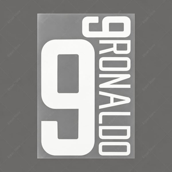 [Pre-Order] 2002 Nameset #9 Ronaldo Brazil Away