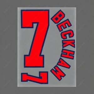 [Pre-Order] 1998 Nameset #7 Beckham Inggris Home