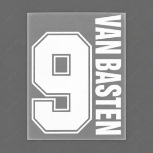 [Pre-Order] 1989/1990 Nameset #9 Van Basten AC Milan