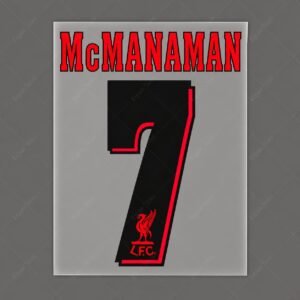 [Pre-Order] 1996/1997 Nameset #7 McManaman Liverpool Away
