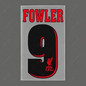 [Pre-Order] 1996/1997 Nameset #9 Fowler Liverpool Away