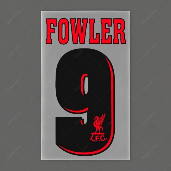 [Pre-Order] 1996/1997 Nameset #9 Fowler Liverpool Away