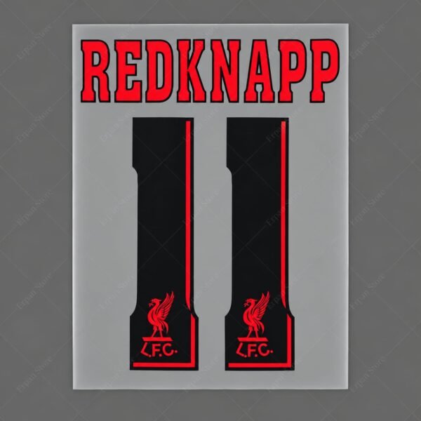 [Pre-Order] 1996/1997 Nameset #11 Redknapp Liverpool Away