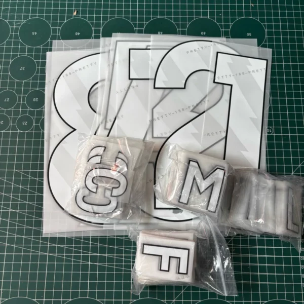 [Pre-Order] 2023-2027 Nameset Liga Inggris Putih